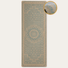 "Blue Elephants" Yogamatte aus Bio-Jute – Rutschfest & Nachhaltig