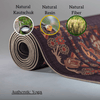 "Shiva" Yogamatte aus Bio-Jute – Rutschfest & Nachhaltig