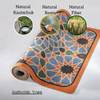 "Celestial" Yogamatte aus Bio-Jute – Rutschfest & Nachhaltig