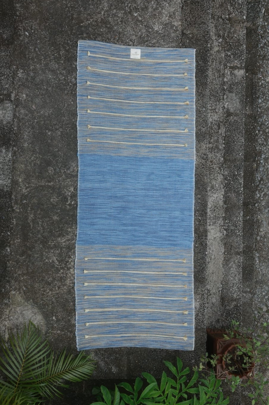 Ayur Vastra Yogamatte "Indigo"