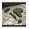 Gua Sha &amp; Roller Set – Green Jade