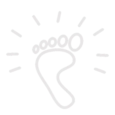 Feel Icon – angenehmes, komfortables anti rutsch Gefühl auf Hamsa Yogis Yogamatte dank Baumextrakt und Oberflächenstruktur. 