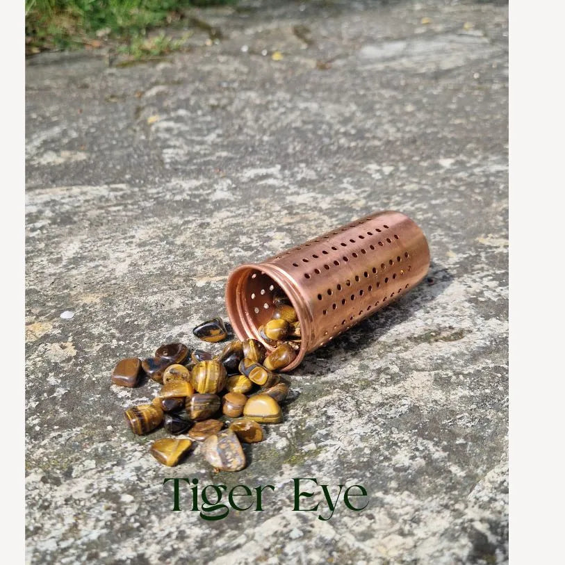 Tigerauge-Edelstein für Fokus, Schutz und mentale Stärke.