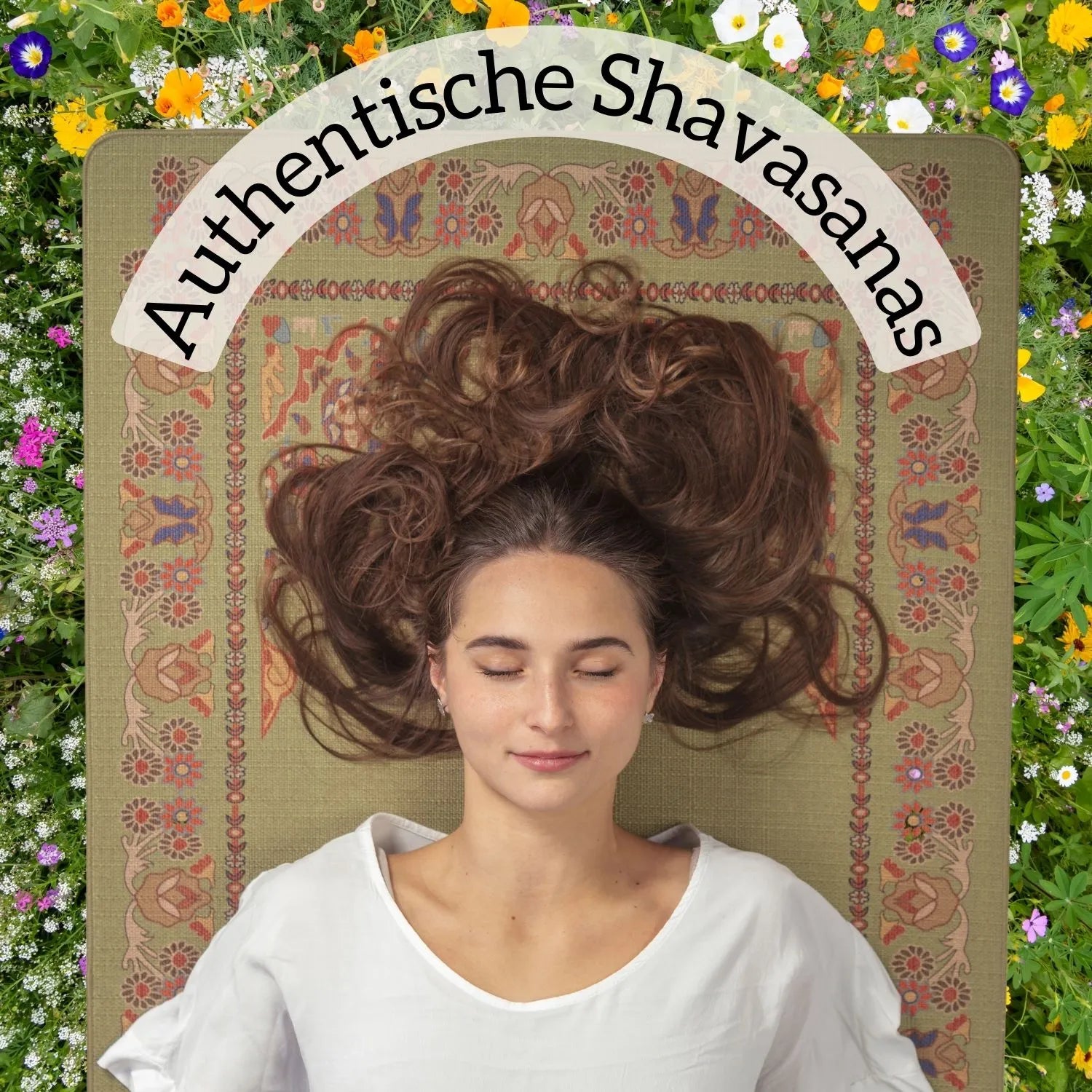 Shiva Hamsa Yogamatte für Shavasana – rutschfest, komfortabel und geerdet für Entspannung
